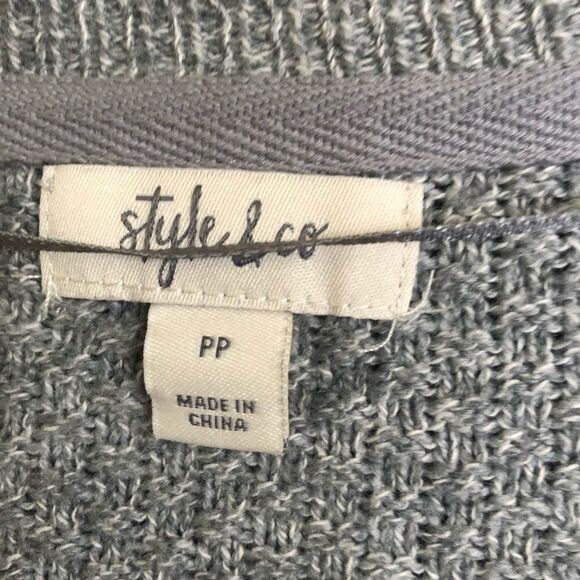 Style&co knit sweater pullover Size PP - Picture 3 of 4